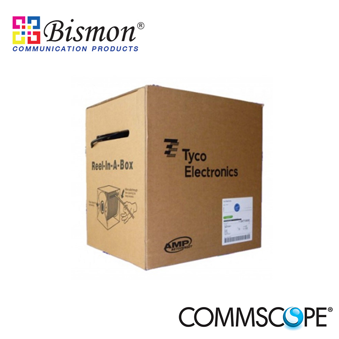 (Commscope) UTP Cat6 outdoor cable, black jacket (ชนิดใช้ภายนอกอาคาร)